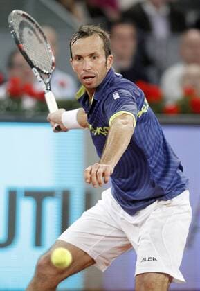 Radek Stepanek, Czech Republic, during Madrid Open Tennis 2016 match.May, 3, 2016.  (20160503362)