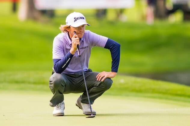 Golfer Will Wilcox during the PGA Golf Herren Wells Fargo Championship on Thursday, May 5, 2016 at Quail Hallow Country Club in Charlotte, NC. David Grooms CSM PGA 2016: Wells Fargo Championship MAR 5 - ZUMAc04_