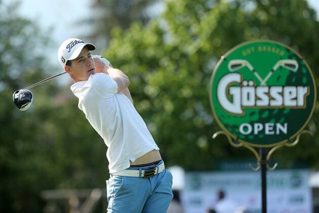 GOLF - Goesser Open 2016 GRAZ,AUSTRIA,06.MAY.16 - GOLF - Alps Tour, Goesser Open, Goesser Open, GC Erzherzog Johann. Image shows Timon Baltl (AUT). GEPAxpictures xDanielxGoetzhaber