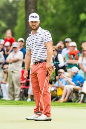 Golfer David Lingmerth during the Wells Fargo Championship on Friday, May 6, 2016 at Quail Hallow Country Club in Charlotte, NC. David Grooms CSM PGA Golf Herren 2016: Wells Fargo Championship MAR 6 - ZUMAc04_