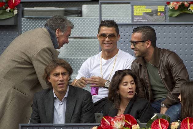 Cristiano Ronaldo beim Mutua Madrid Open 2016 Tennisturnier im Sportkomplex Caja Magica. Madrid, 06.05.2016  Foto:xDyDxFotografosx xFuturexImage