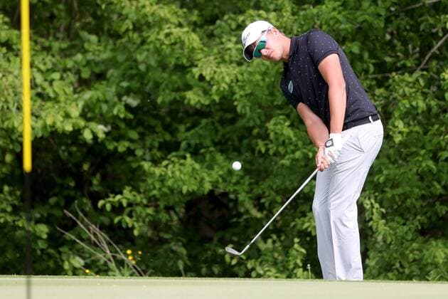 GOLF - Goesser Open 2016 MARIA LANKOWITZ,AUSTRIA,07.MAY.16 - GOLF - Alps Tour, Goesser Open, GC Erzherzog Johann. Image shows Robin Goger (AUT). GEPAxpictures xDanielxGoetzhaber