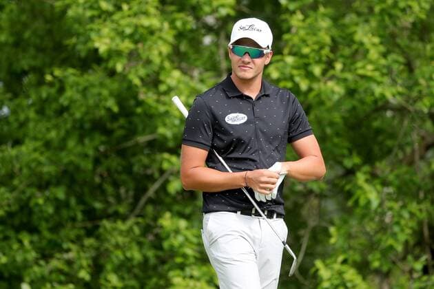 GOLF - Goesser Open 2016 MARIA LANKOWITZ,AUSTRIA,07.MAY.16 - GOLF - Alps Tour, Goesser Open, GC Erzherzog Johann. Image shows Robin Goger (AUT). GEPAxpictures xDanielxGoetzhaber