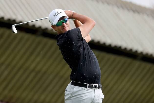 GOLF - Goesser Open 2016 MARIA LANKOWITZ,AUSTRIA,07.MAY.16 - GOLF - Alps Tour, Goesser Open, GC Erzherzog Johann. Image shows Robin Goger (AUT). GEPAxpictures xDanielxGoetzhaber
