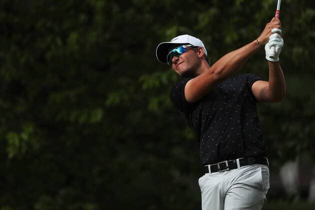 GOLF - Goesser Open 2016 MARIA LANKOWITZ,AUSTRIA,07.MAY.16 - GOLF - Alps Tour, Goesser Open, GC Erzherzog Johann. Image shows Robin Goger (AUT). GEPAxpictures xDanielxGoetzhaber
