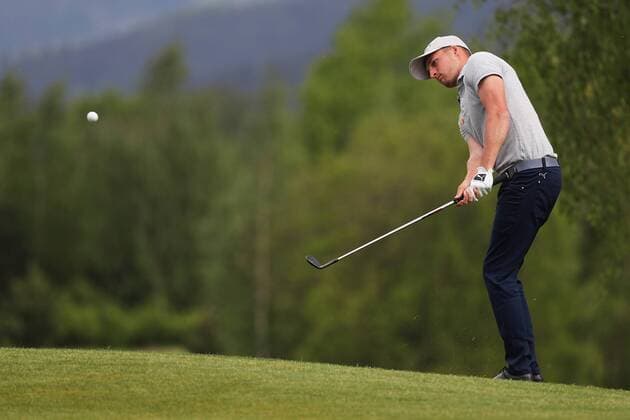 GOLF - Goesser Open 2016 MARIA LANKOWITZ,AUSTRIA,07.MAY.16 - GOLF - Alps Tour, Goesser Open, GC Erzherzog Johann. Image shows Tobias Nemecz (AUT). GEPAxpictures xDanielxGoetzhaber