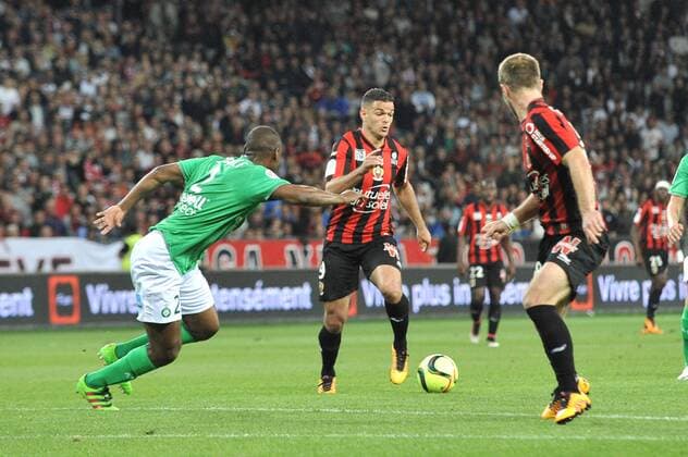 HATEM BEN ARFA (nice) - Fussball Frankreich, Ligue 1, OGC Nice vs. AS Saint Etienne - 07 05 2016 FEP Panoramic 