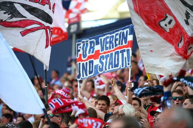 RB Leipzig - Karlsruhe Fußball 2.Bundesliga Leipzig, 08.05.2016, Red Bull Arena, Fussball, 2. Bundesliga, 33.Spieltag. , RB Leipzig vs. Karlsruher SC , Im Bild: Fans von RB Leipzig. ,