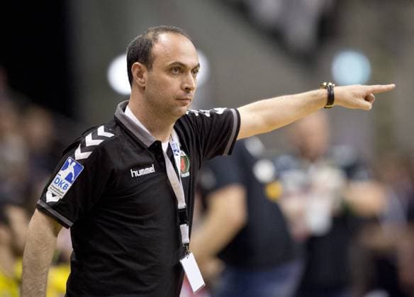 Manager Bob HANNING (FUE) Handball 1.Bundesliga - Saison 2015 2016, 29.Spieltag: Fuechse Berlin - Rhein-Neckar Loewen in Berlin, Deutschland am 08.05.2016,