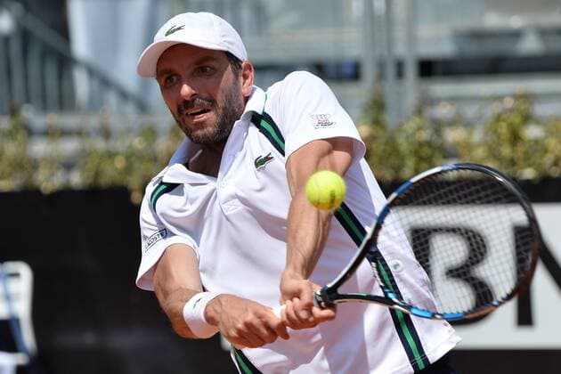 Julien Benneteau (FRA) Roma 9-05-2016 Foro Italico Internazionali BNL d Italia, Tennis ATP Tennis Herren Foto AntoniettaxBaldassarre Insidefoto AntoxBaldassarre