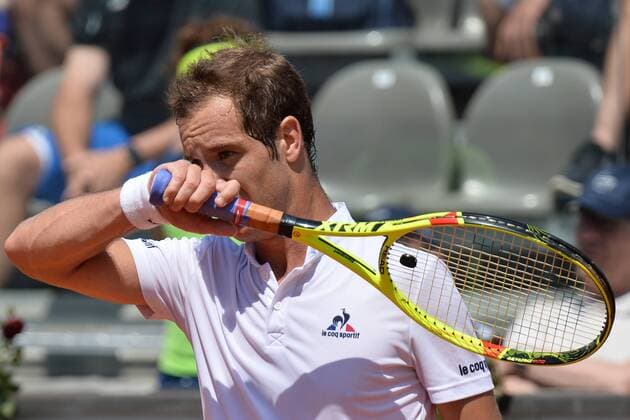 Richard Gasquet (FRA) Roma 9-05-2016 Foro Italico Internazionali BNL d Italia, Tennis ATP Tennis Herren Foto AntoniettaxBaldassarre Insidefoto AntoxBaldassarre