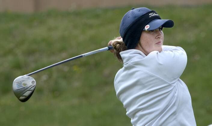 May 9, 2016 - U.S. - SPORTS -- Deming s Presley Jackson tee s off on the 8th hole during the 2016 Furr s Buffet 6A State Championship at the Canyon Club at Four Hills on Monday, May 9, 2016. Sports News - May 9, 2016 - ZUMAab1_