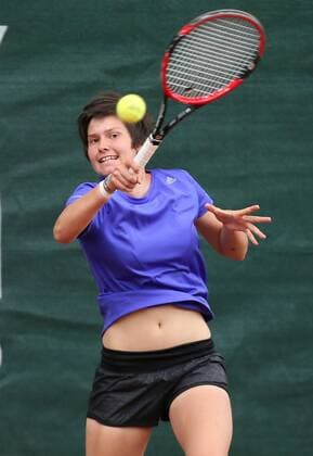 TENNIS - International Spring Bowl MOEDLING,AUSTRIA,10.MAY.16 - TENNIS - International Spring Bowl. Image shows Veronika Bokor (AUT). GEPAxpictures xMarioxKneisl