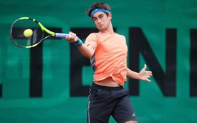 TENNIS - International Spring Bowl MOEDLING,AUSTRIA,10.MAY.16 - TENNIS - International Spring Bowl. Image shows Gabriel Huber (AUT). GEPAxpictures xMarioxKneisl