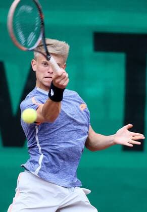 TENNIS - International Spring Bowl MOEDLING,AUSTRIA,10.MAY.16 - TENNIS - International Spring Bowl. Image shows Marvin Moeller (GER). GEPAxpictures xMarioxKneisl
