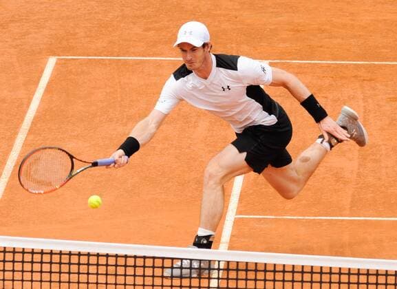 11.05.2016. Rome, Italy. BNL d Italia Tennis Tournament. Andy Murray (GBR) versus Michail Kukushkin (KAZ). Andy Murray (GBR) as he wins in 2 sets 6-3 and 6-3 xactivaxfotox  ActionPlus11735697