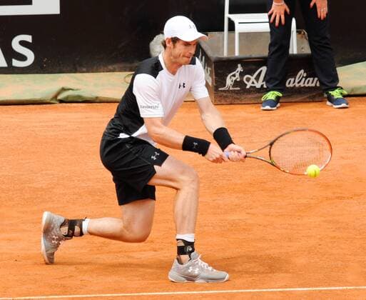 11.05.2016. Rome, Italy. BNL d Italia Tennis Tournament. Andy Murray (GBR) versus Michail Kukushkin (KAZ). Andy Murray (GBR) as he wins in 2 sets 6-3 and 6-3 xactivaxfotox  ActionPlus11735698