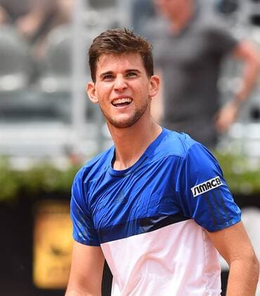 May 11, 2016 - Rome, Italy - Dominic Thiem in action during his match against Joao Sousa - Internazionali BNL d Italia 2016 on May 11, 2016 in Rome, Italy. The Internazionali BNL d Italia 2016 - Day Four  - ZUMAn230