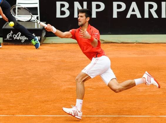 11.05.2016. Rome, Italy. BNL d Italia Tennis Tournament. Novak Djokovic (SRB) versus Stephane Robert (FRA). Novak Djokovic xactivaxfotox  ActionPlus11735857
