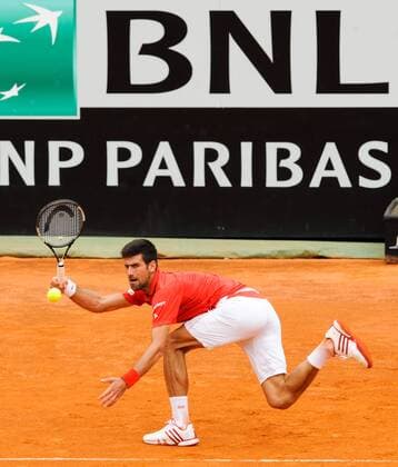 11.05.2016. Rome, Italy. BNL d Italia Tennis Tournament. Novak Djokovic (SRB) versus Stephane Robert (FRA). Novak Djokovic xactivaxfotox  ActionPlus11735865