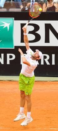 11.05.2016. Rome, Italy. BNL d Italia Tennis Tournament. Novak Djokovic (SRB) versus Stephane Robert (FRA). Stephane Robert xactivaxfotox  ActionPlus11735913