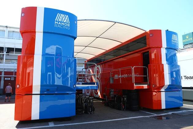 Formel 1, GP von Spanien, Motorhomes Spanish Grand Prix, Barcelona 12 - 15 May 2016 12.05.2016 - Manor Racing Hospitality 