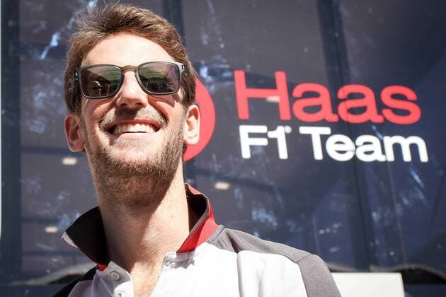 Formel 1, GP von Spanien Spanish Grand Prix, Barcelona 12 - 15 May 2016 12.05.2016 - Romain Grosjean (FRA) Haas F1 Team VF-16 