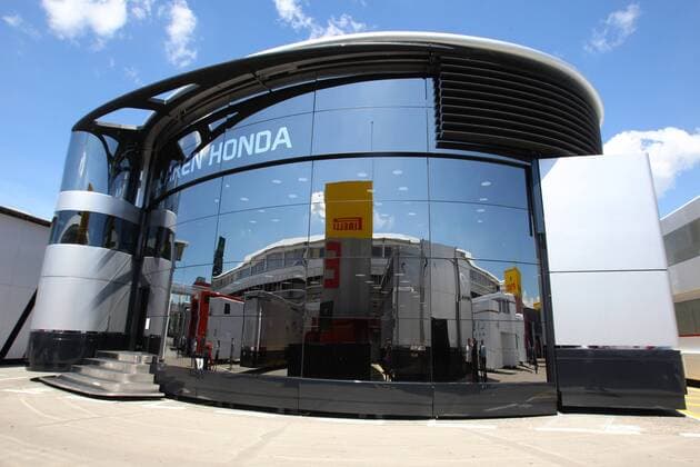 Formel 1, GP von Spanien, Motorhomes Spanish Grand Prix, Barcelona 12 - 15 May 2016 12.05.2016 - Mclaren Hospitality 