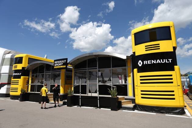 Formel 1, GP von Spanien, Motorhomes Spanish Grand Prix, Barcelona 12 - 15 May 2016 12.05.2016 - Renault Hospitality 