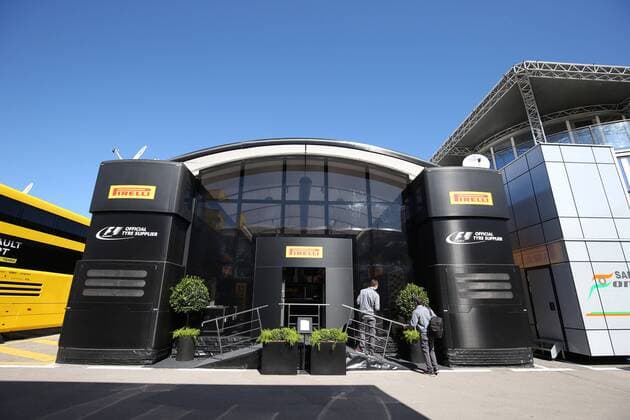 Formel 1, GP von Spanien, Motorhomes Spanish Grand Prix, Barcelona 12 - 15 May 2016 12.05.2016 - Pirelli Hospitality 