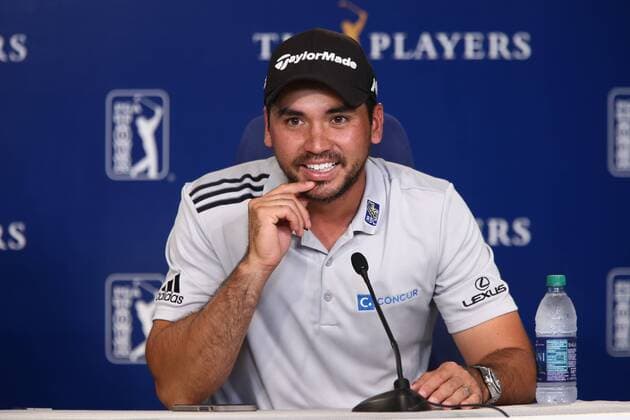 May 12, 2016 - Ponte Vedra Beach, Florida, United States - Jason Day speaks to the meia after the first round of The PLAYERS Championship at TPC Sawgrass. The PLAYERS Championship - Round 1 - ZUMAw109