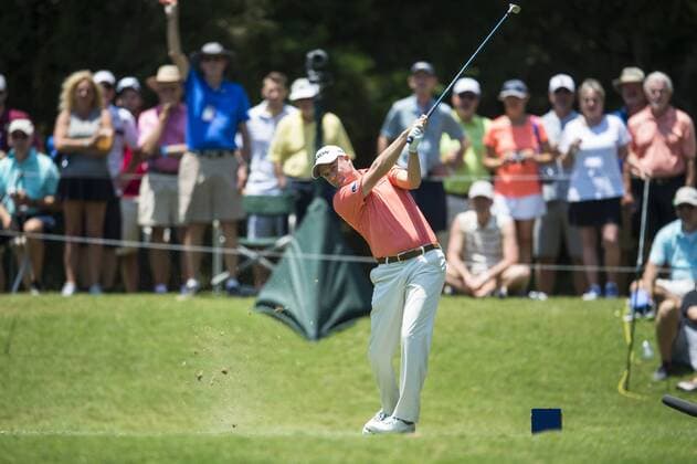 May 12, 2016: Russell Knox tees off on 8 during the first round of THE PLAYERS Championship in Ponte Vedra Beach, FL. (Photograph by Roy K. Miller Icon Sportswire) GOLF: MAY 12 PGA Golf Herren - THE PLAYERS Championship - First Round Icon160512050 EDITORIAL USE ONLY
