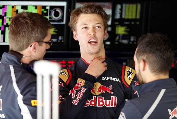 Formel 1, GP von Spanien, Freies Training Motorsports: FIA Formula One World Championship WM Weltmeisterschaft 2016, Race in Barcelona, 26 Daniil Kvyat (RUS, Scuderia Toro Rosso), xHOCHxZWEIx
