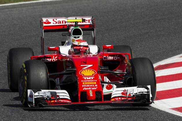 Formel 1, GP von Spanien, Freies Training May 13rd, 14th and 15th, 2016 - Barcelona, Spain - 07 Kimi Raikkonen (Finland) - Scuderia Ferrari during the Formula One Spanish Grand Prix at Circuit de Barcelona - Catalunya. Barcelona, May 13rd, 14th and 15th, 2016. (Photo: Xavi Bonilla Cordon Press)  xXavixBonillax xx