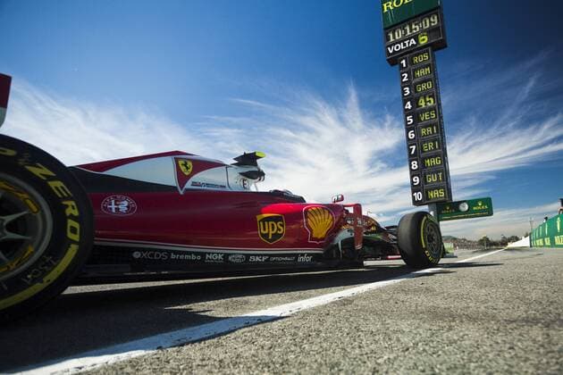 Bilder des Tages - Sport Formel 1, GP von Spanien, Freies Training May 13rd, 14th and 15th, 2016 - Barcelona, Spain - 07 Kimi Raikkonen (Finland) - Scuderia Ferrari during the Formula One Spanish Grand Prix at Circuit de Barcelona - Catalunya. Barcelona, May 13rd, 14th and 15th, 2016. (Photo: Xavi Bonilla Cordon Press)  xXavixBonillax xx