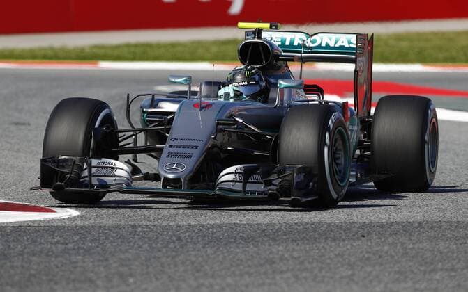 Motorsports: FIA Formula One World Championship WM Weltmeisterschaft 2016, Race in Barcelona, 6 Nico Rosberg (GER, Mercedes AMG Petronas F1 Team), xHOCHxZWEIx