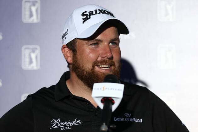 Golf, The Players Championship in Ponte Vedra Beach, Shane Lowry Pressekonferenz May 13, 2016 - Ponte Vedra Beach, Florida, United States - Shane Lowry speaks to the media after the second round of The PLAYERS Championship at TPC Sawgrass. Golf 2016 - The PLAYERS Championship - Round 2 - ZUMAw109