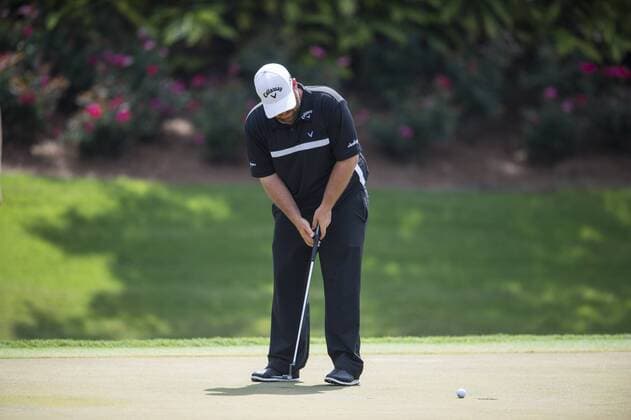Golf, The Players Championship in Ponte Vedra Beach May 13, 2016: Colt Knost sinks his putt on 14 during the second round of THE PLAYERS Championship in Ponte Vedra Beach, FL. (Photograph by Roy K. Miller Icon Sportswire) GOLF: MAY 13 PGA Golf Herren - THE PLAYERS Championship - Second Round Icon160513064 EDITORIAL USE ONLY