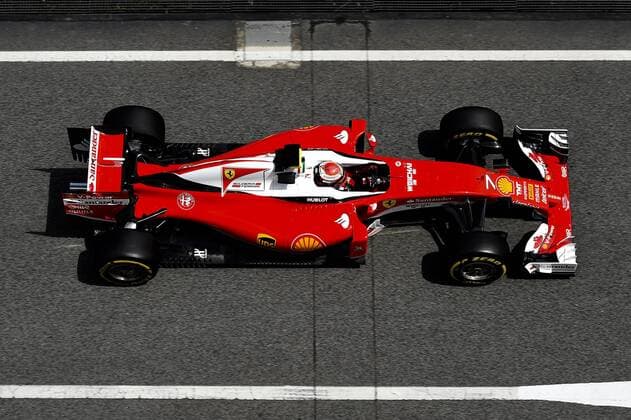 Kimi Raiikkoenen, Scuderia Ferrari, formula 1 GP, Spanien in Barcelona 14.05.2016 Photo:mspb Jerry Andre Kimi Raikkoenen, formula 1 GP, Spanien