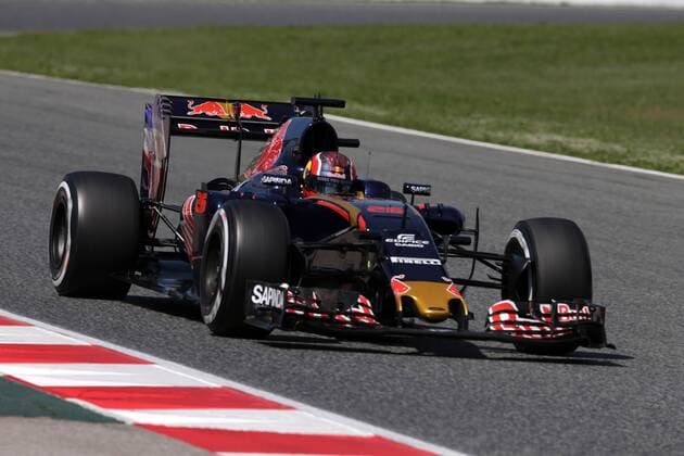 Formel 1, GP von Spanien, 3. Freies Training Spanish Grand Prix, Barcelona 12 - 15 May 2016 14.05.2016 - Free Practice 3, Daniil Kvyat (RUS) Scuderia Toro Rosso STR11 