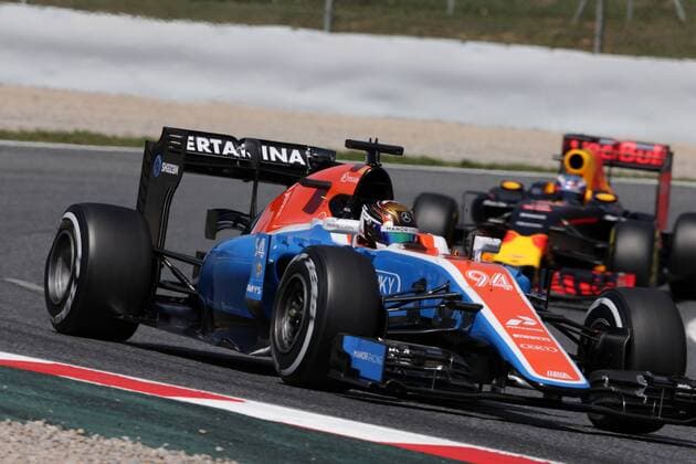 Formel 1, GP von Spanien, 3. Freies Training Spanish Grand Prix, Barcelona 12 - 15 May 2016 14.05.2016 - Free Practice 3, Pascal Wehrlein (GER) Manor Racing MRT05 