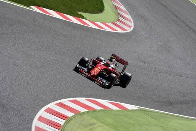 Bilder des Tages - SPORT Formel 1, GP von Spanien, 3. Freies Training Spanish Grand Prix, Barcelona 12 - 15 May 2016 14.05.2016 - Free Practice 3, Kimi Raikkonen (FIN) Scuderia Ferrari SF16-H 