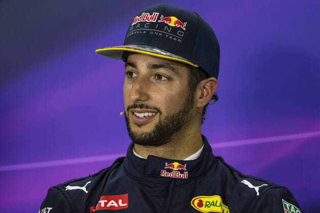 SPAIN - May,14th: Daniel Ricciardo, team Red Bull during the qualifying s press conference PK Pressekonferenz of the Spanish Grand Prix of Formula One, celebrated at Barcelona-Catalonia ciruit on 14th May 2016 in Barcelona, Spain. (Credit: Mikel Trigueros Urbanandsport Cordon Press) --------------------------------------------- SPAIN - Mayo,14: Daniel Ricciardo, team Red Bull durante el qualifying s press conference del Gran Premio de Espana de Formula Uno celebrado en el circuito de Barcelona-Cataluna, el 14 de Mayo del 2016 en Barcelona, Espa?a. (Foto: Mikel Trigueros Urbanandsport Cordon Press)  xMikelxTriguerosx xSPAINx-xGP-FORMULA-ONE-F1x-xx-x2015 16x