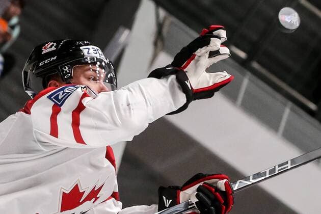 ST. PETERSBURG, RUSSIA. MAY 14, 2016. Canada s Taylor Hall in action in their 2016 IIHF World Championship WM Weltmeisterschaft Preliminary Round Group B Ice hockey Eishockey match against Slovakia at the Yubileyny Sports Palace. Team Canada won the game 5-0. Sergei Savostyanov TASS  TS022FE5