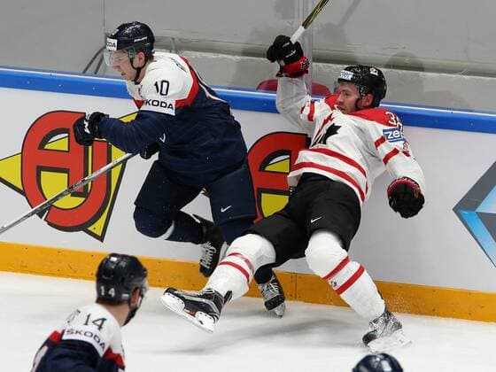 May 14, 2016 - St. Petersburg, Russia, Russia - Russian Federation. St. Petersburg. World Championship WM Weltmeisterschaft in Ice hockey Eishockey Canada vs Slovakia. IIHF Ice Hockey World Cup 2016 Russia - Canada vs Slovakia IIHF Ice Hockey World Cup 2016 Russia - Canada vs Slovakia  - ZUMAl75_