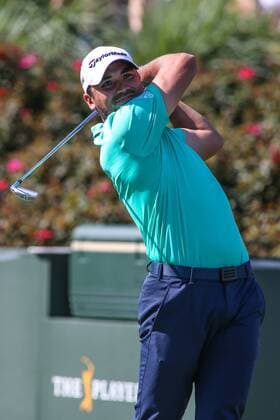 May 14, 2016: Jason Day tees off on the 18th hole. Day is finishing up his second round of THE PLAYERS Championship at TPC Sawgrass in Ponte Vedra Beach, Fl. after rain delayed several players from completing the round on Friday. (Photo by David Rosenblum Icon Sportswire) GOLF: MAY 14 PGA Golf Herren - THE PLAYERS Championship - Third Round Icon1605142828 EDITORIAL USE ONLY
