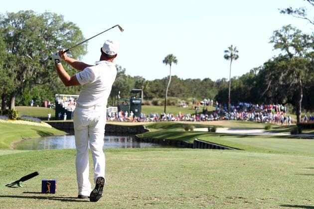 May 14, 2016 - Ponte Vedra Beach, Florida, United States - Alex Cejka tees off the 12th hole during the third round of The PLAYERS Championship at TPC Sawgrass. Golf 2016 - The PLAYERS Championship - Round 3 - ZUMAw109