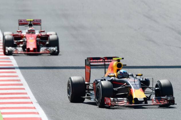 Formel 1, GP von Spanien, Sieger Max Verstappen 160515 Max Verstappen (NDL) Red Bull Racing , Spanish Formula One Grand Prix at Circuit de Catalunya on May 14, 2016 in Montmelo, Spain. under Spaniens Grand Prix den 15 maj 2016 i Barcelona.  Copyright: PATRIKxLUNDIN BB160515BB399
