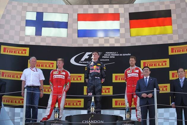 Formel 1, GP von Spanien, Sieger Max Verstappen 160515 Max Verstappen (NDL) Red Bull Racing, FP2 Spanish Formula One Grand Prix at Circuit de Catalunya on May 13, 2016 in Montmelo, Spain. under Spaniens Grand Prix den 15 maj 2016 i Barcelona.  Copyright: PATRIKxLUNDIN BB160515BB645
