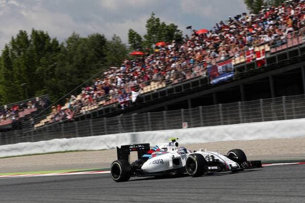 Spanish Grand Prix, Barcelona 12 - 15 May 2016 15.05.2016- Race 2, Valtteri Bottas (FIN) Williams FW38 